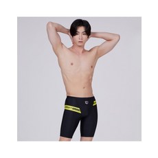 아레나 수영복 세이프 남성 4부 A4SM1PM69BLK