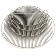 국산 스텐 원형 석쇠 캠핑 바베큐 그릴망 캠핑 업소용, 1개, 370