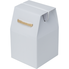 주호팩 끈손잡이 다용도 선물상자 04-2 (105x105x100), 화이트, 100개