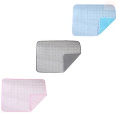 애나허니 강아지 쿨방석 그레이 중형 반려동물 시원한 냉감매트 70x55cm 중형견냉감패드, 핑크