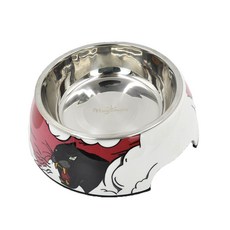 Hugsmart 도그 강아지용 스테인리스 식기 그릇 L 700ml, 1개, Panther