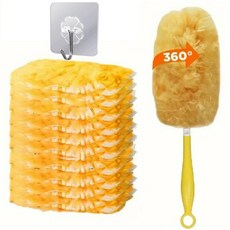 고고마켓 더스터 360 먼지털이 핸들 + 리필 10p 세트, 1세트