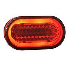 미등 전기 스케이트 신호등 부품 LED 브레이크 보드 램프 스쿠터 후면 라이트, 01 12V, 1개