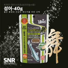 히카리 메다카 컴플리트 L 관상어 사료, 40g, 1개