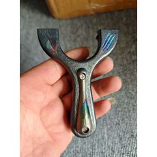 鈦合金直板 雕刻烤黑硬化 弓箭射擊配件, 如圖所示, 1個