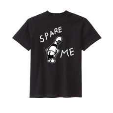 볼링 티셔츠 엉덩이 Spare Me 핀 메쉬 드라이 라운드 반팔티