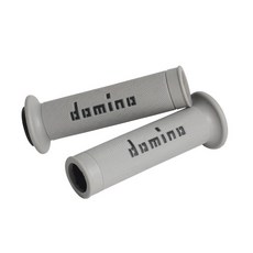 King Moto Domino A010 雙色糯米腸握把套 JETSL適用, 灰底黑字, 1個