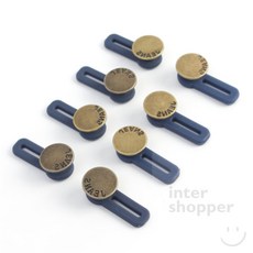 인터쇼퍼 허리 수선 연장 금장단추 20p 허리연장단추, 1개