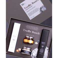 몰리나 트러플선물세트 화이트 트러플오일 + 블랙 트러플오일 + 트러플 소금 +트러플 꿀 최고급 EVOO 베이스 쇼핑백 포함, 1개