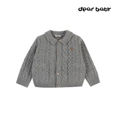 AGABANG&COMPANY dear baby Tori麻花保暖開襟衫 01O731401
