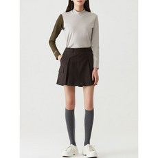 고스피어 WOMAN TWO TONE SLEEVE BASE LAYER PW3FLT28