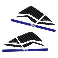 R1250GS R 1250 GS 어드벤처 오토바이 액세서리 3D 송진 스티커 탱크 패드 보호 키트, handguard -C