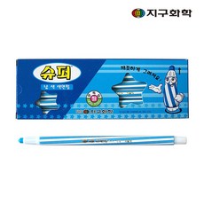 지구화학 슈퍼색연필 낱색 하늘 12p, 1개, 1하늘색