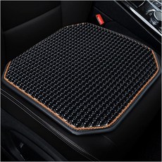 ECYC Ltd 비즈 시트 쿠션 합성 제이드 카시트 커버 통기성 쿨 여름 오 의자 패드 자동차 세단 트럭 홈 의자용, 3_Seat