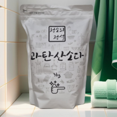 과탄산소다 3kg 파우치 청소의정석, 1개