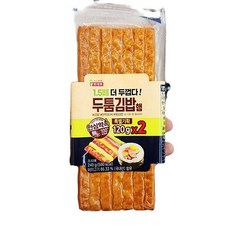 롯데햄 두툼김밥 햄, 120g, 4개, 종이박스포장