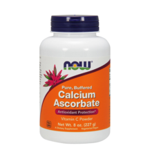 NOW Foods 維生素C素食補充粉, 1個, 227克