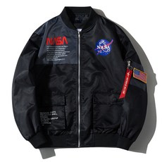 ASSTSERIES NASA聯名款空軍夾克 防風棒球外套