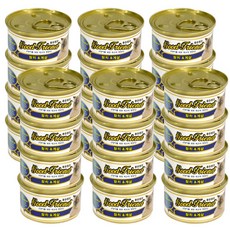 굿프렌드 고양이 간식캔, 참치 + 게살 혼합맛, 85g, 24개