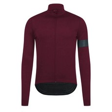 YKYWBIKE 겨울 사이클링 재킷 야외용 따뜻한 플리스 코트 방한 자전거 저지 방수, Asia L(EU M), YTFJ380 burgundy