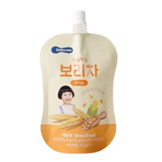 베베쿡 처음먹는 유기농 보리차, 120ml, 100개