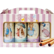 Peter Rabbit 럭셔리 웨이퍼 롤 400g (100g X 4개입) / 인도네시아, 4종, 1세트