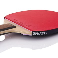 Dynasty 엑스트라 펜홀드 탁구 라켓 및 케이스 - ITTF 승인 Palio 고무 중국 스타일 패들