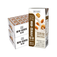 건국유업 호두아몬드두유, 190ml, 1개