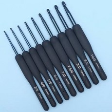 코바늘 뜨개질 바늘 9가지 사이즈 풀_JNJ216 imj+7154Lb