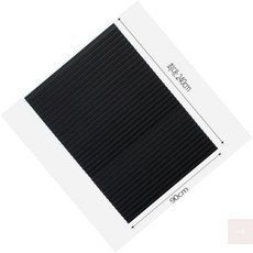 후니곳간 셀프 재단가능 붙이는 블라인드 90x240cm 암막형 블랙 무타공블라인드