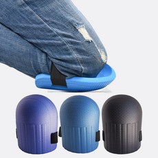 타일 작업용 청소 작업 홈트 무릎 보호대 무릎패드, 퍼플, 2개