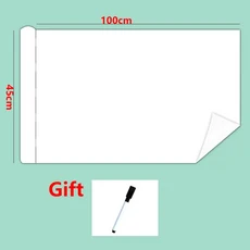 DIY 롤 종이 낙서 화이트 보드 벽 스티커 그림 그리기 조기 교육 장난감 손상 없음 청소가 이함, 04 45x100cm