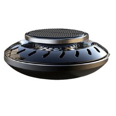 光轉動能太陽能車用薰香器，自動芳香，無需充電，汽車香氛, 1個, 黑色