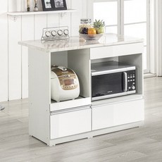가구산책 화이트 아일랜드식탁홈바 주방 수납장 B3050, 상세페이지 참조