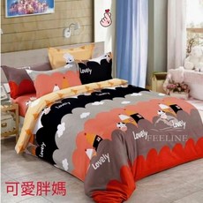 台製床包 薄被套 二用被, 加大6*6.2