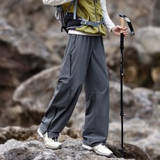 冬季防風防水沖鋒軟殼褲 戶外工裝登山運動長褲 男款保暖休閒