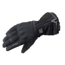 코미네 KOMINE 바이크용 그로브 EK201 프로텍트 일렉트릭 그로브 12V 솔리드 블랙 XS