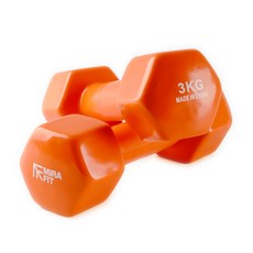 미라핏 6각유광 미용아령 요가 필라테스, 2개, 3kg