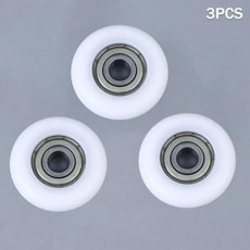 로잉 머신 롤러 휠 플라스틱 코팅 베어링, 1개, 2. A2