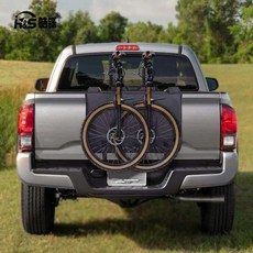 픽업트럭 자전거캐리어 바이크 홀더 트렁크 거치대 차량용매트, 블랙색, 1개