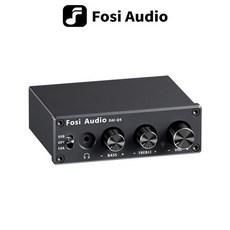 Fosi Audio Q4 미니 소형 스테레오 게임용 USB DAC 및 헤드폰 앰프 홈데스크탑 전원액티브 스피커용 오디오 변환기 어댑터
