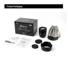 VILTROX 27mm F1.2 Pro APS-C 자동 초점 렌즈 광각 카메라 (니콘 Z Z30 Z50 소니 E 후지 XF XT30 XS20 마, 01 소니 E 마운트(APS-C), 01 오렌지