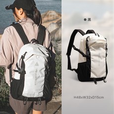 [一日登山 輕裝出行] 女用登山背包 後背包 旅行後背包 戶外健行背包 女生健走背包 野營輕量背包, 【現貨】黑  輕量登山包, 黑