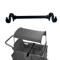 유모차 웨건 서포트 바 원더폴드 W2 엘리트 웨건(2인승)과 호환 비어 웨건용 바 - 블랙, 유모차 웨건 서포트 바, 원더폴드 W2 엘리트 웨건(2