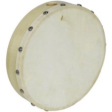 AStar 8인치 휴대용 프리 튜닝 핸드 드럼 천연 스킨 헤드 직경 20cm 프레임, 8 Inch