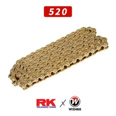 【RK】520 GB520 XSO XRE 120L 油封鏈條 黃金 W!ZH 欣炫, 1個