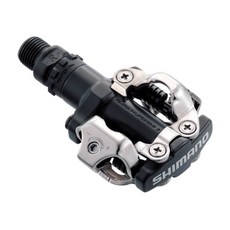 시마노 PD-M520 페달/MTB용 클리트 패달/SPD SM-SH51 클릿 포함/567g 블랙 실버/자전거 용품 부품, 시마노클릿페달, 1개