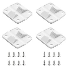 Senylanhxy 콜맨 쿨러용 쿨러 플라스틱 경첩 교체 - 익스트림 경첩 Rubbermaid Parts 아이스 체스트 4팩 119339