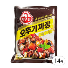 오뚜기 짜장 깊고 풍부한맛 과립형, 1kg, 14개