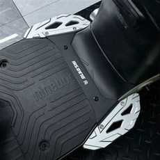 폐달 확장 호환용 나인봇 디자인 제품 발판 튜닝 알루미늄 액세서리 주행, 실버